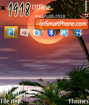 Island 09 tema screenshot