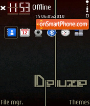 Скриншот темы Deluxe fp2 yi