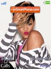 Capture d'écran Rihanna thème