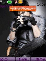 Adam lambert tema screenshot