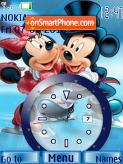 Let s Dance Clock theme screenshot