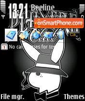 Playboy tema screenshot