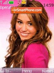 Miley Cyrus 09 theme screenshot