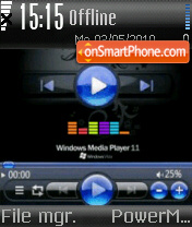 Wmp 13 es el tema de pantalla