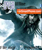 Скриншот темы Jack Sparrow 07