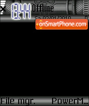 Black 18 tema screenshot