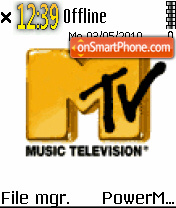 Скриншот темы Mtv Gold