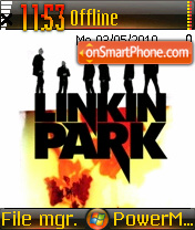 Скриншот темы Linkin Park 13