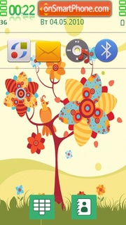 Spring Abstract Theme-Screenshot