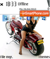 Bike 08 tema screenshot