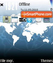 World tema screenshot