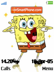 Spongebob es el tema de pantalla