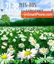 Springtime theme screenshot