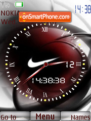 Nike espectacular tema screenshot