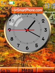 Estacion Clock tema screenshot