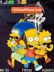 The Simpson theme screenshot