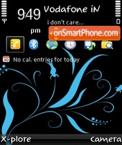 Floral Abstract tema screenshot