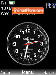 Clock animated tema screenshot