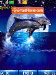 Dolphins tema screenshot