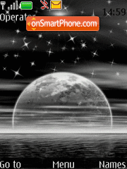 Capture d'écran Moon thème