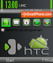 Capture d'écran HTC 7-8.0os thème