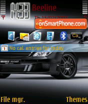 Brabus Rocket tema screenshot