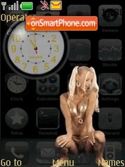 Скриншот темы 4iphone clock