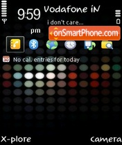 Color Dots by ishaque theme screenshot