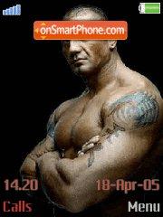 Dave Batista tema screenshot