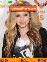 Avril Lavigne tema screenshot