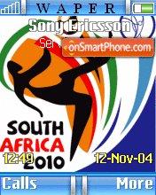 Скриншот темы South Africa 2010