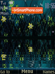 Night..river..by djgurza(swf 1.0) tema screenshot