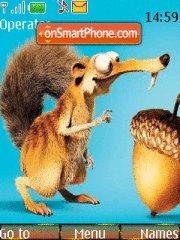 Скриншот темы Squirrel Scrat