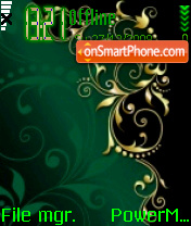 Abstract Design 01 tema screenshot