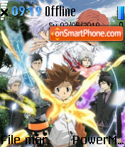 Hitman Reborn theme screenshot