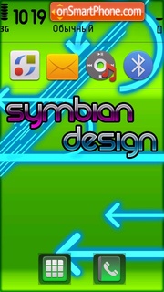 Скриншот темы Symbian Design