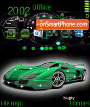 Animated Car 04 tema screenshot