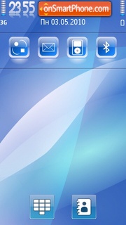 BlueCrystal theme screenshot