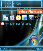 Скриншот темы Vista Ultimate