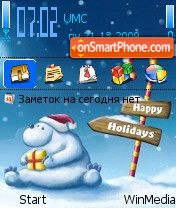 Holidays2 by Nokki theme screenshot