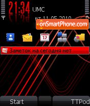 N70 XM Red MrM@nson 7-8.0 os theme screenshot