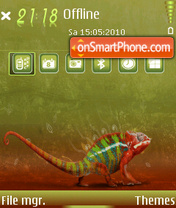 Chameleon 01 Theme-Screenshot