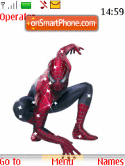 Capture d'écran Spiderman thème