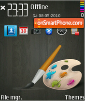 Colorful (blue2) tema screenshot