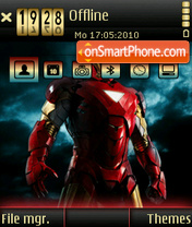 Ironman 2 01 theme screenshot