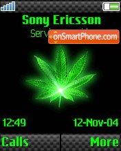 Marihuana 02 theme screenshot