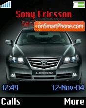 Honda Legend es el tema de pantalla