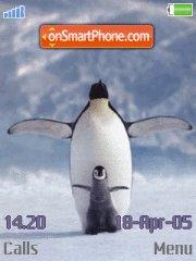 Скриншот темы Penguins 02