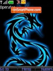 Blue Dragon 02 theme screenshot