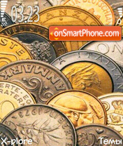 Collect coins tema screenshot
